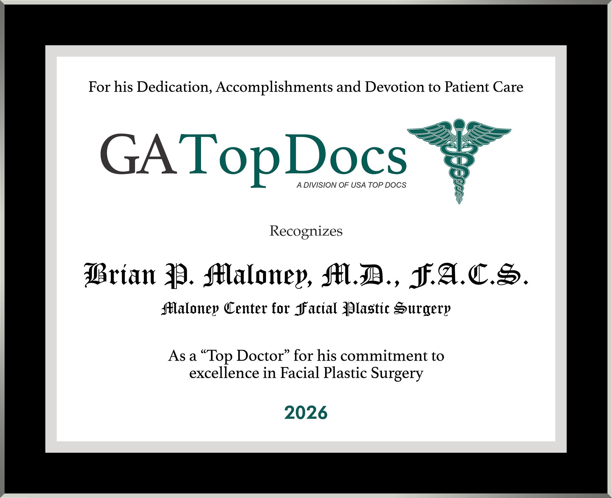 Brian P. Maloney, M.D